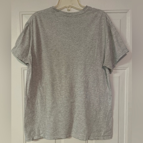 Hippie Retro Groovy Mushroom T Shirt Gray Size Medium - Picture 4 of 5